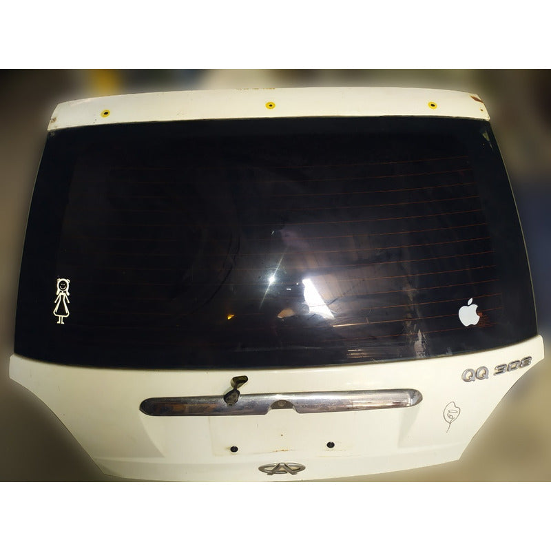 Tapa Baul Chery Qq 308 Blanco