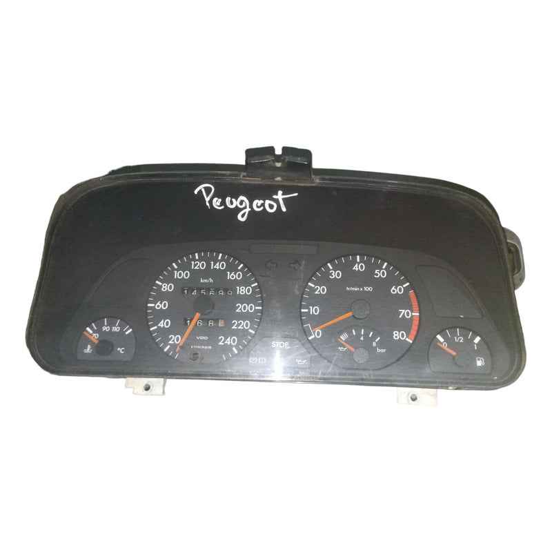 Tacómetro Para Peugeot 306 Negro