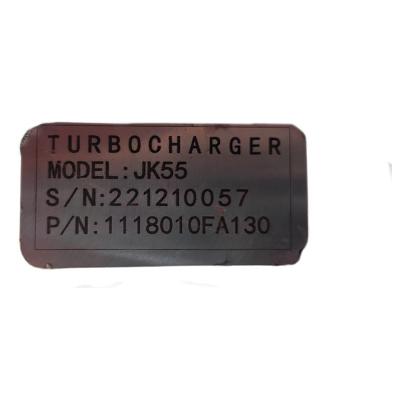 Turbo Geometria Variable Jac Jk55 1118010fa130